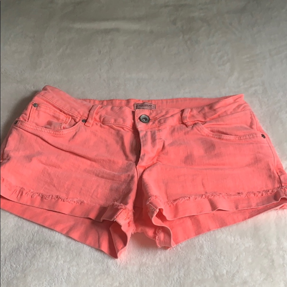Pull&Bear Orange Shorts